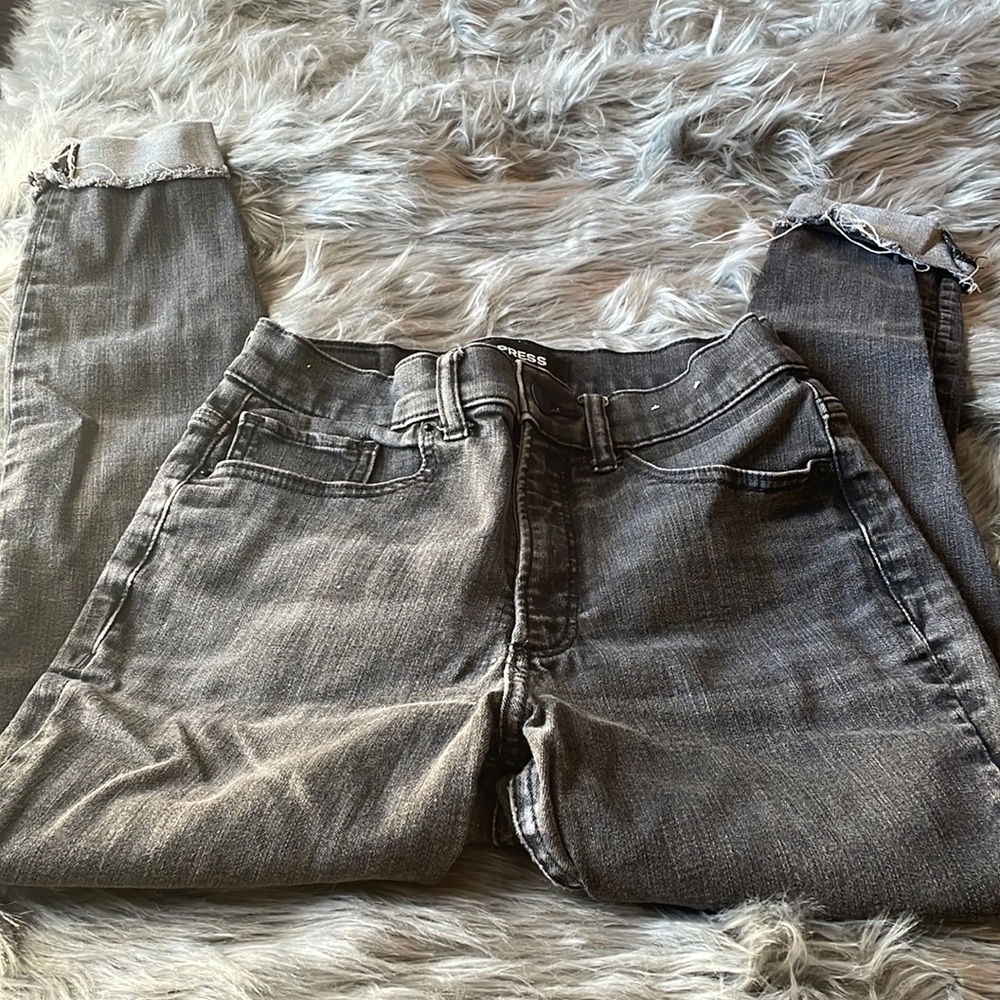 “Express” Black denim
